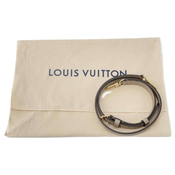 9458994 13 Louis Vuitton On the Go PM 2way Shoulder Tote Bag Tourterelle Crème