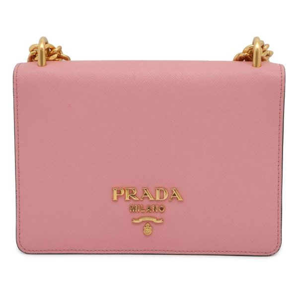 9461215 01 Prada Chain Shoulder Bag Pink