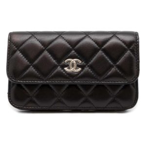 9461543 01 Chanel Mouton Tote Bag Black