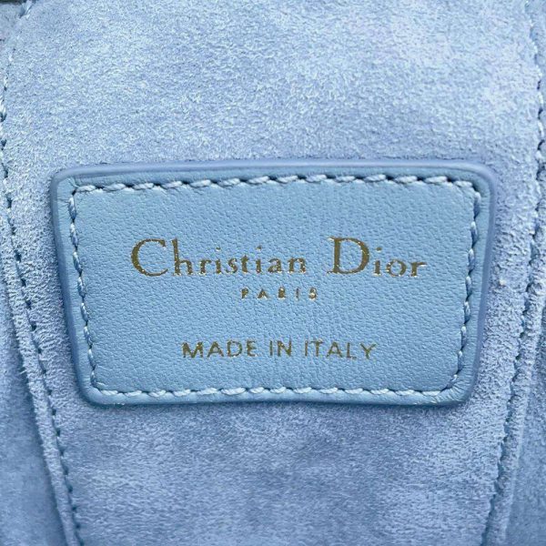 9462731 15 Christian Dior Cannage Micro Lambskin Handbag Blue