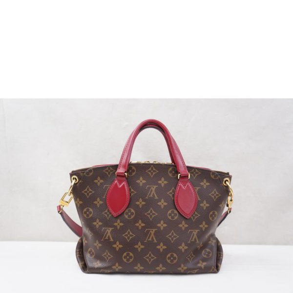 94631 2 Louis Vuitton Flower Zip Pm Monogram Tote Bag Brown