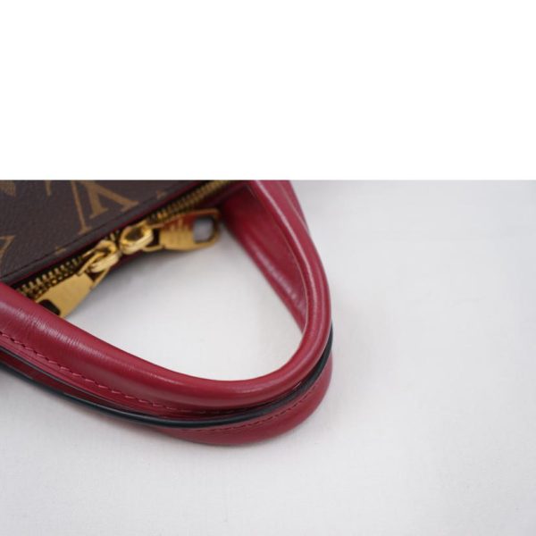 94631 3 Louis Vuitton Flower Zip Pm Monogram Tote Bag Brown