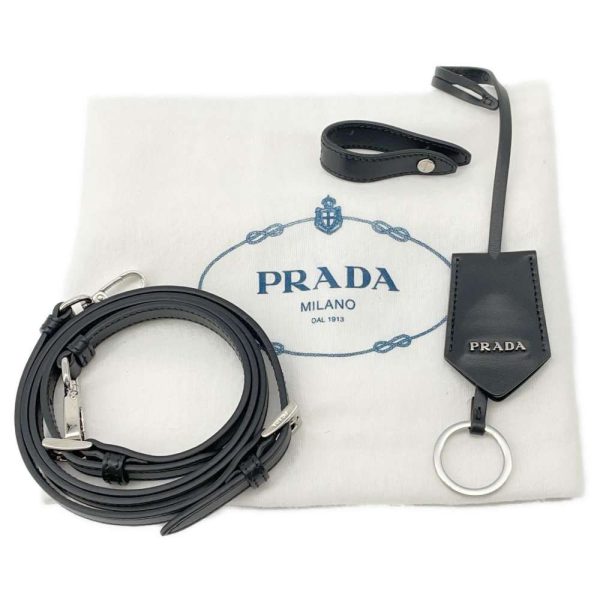 9463844 09 Prada Logo 2way Handbag Black