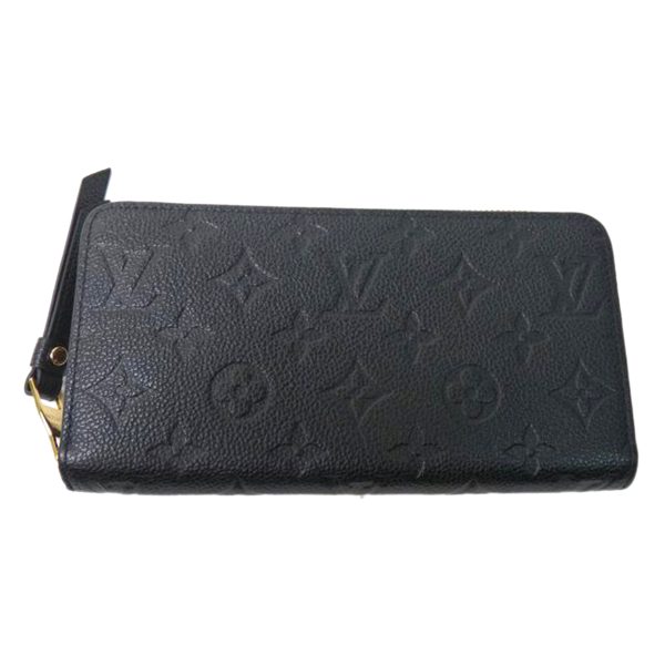 94639 1 Louis Vuitton Zippy Monogram Empreinte Leather Wallet