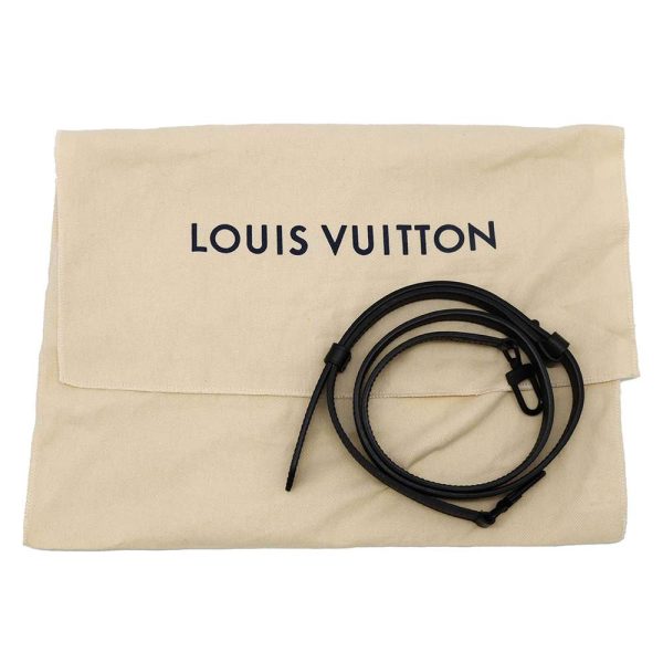 9463936 16 Louis Vuitton S Lock Vertical Wearable Wallet Shoulder Bag Black