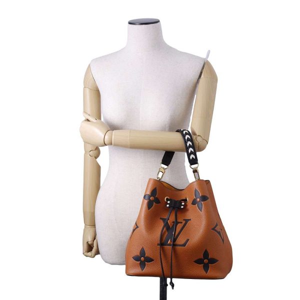 9464902 04 Louis Vuitton Neonoe 2way Shoulder Bag Brown