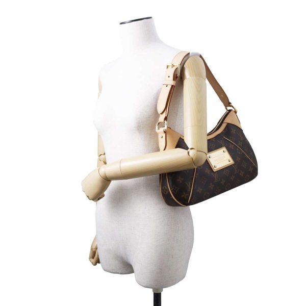 9465077 04 Louis Vuitton Thames PM One Shoulder Bag Brown