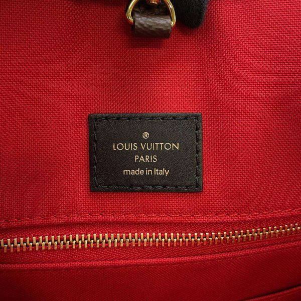 9465138 12 Louis Vuitton On the Go GM 2way Tote Shoulder Bag Red