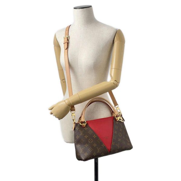 9465176 05 Louis Vuitton V Tote BB 2way Shoulder Bag Red