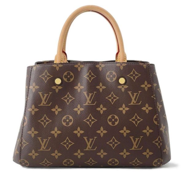 9465312 01 Louis Vuitton Montaigne BB 2way Shoulder Bag Bordeaux