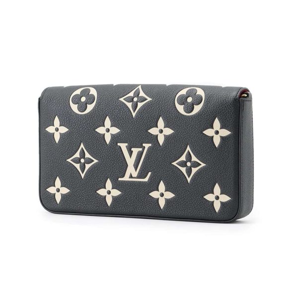 9465381 02 Louis Vuitton Pochette Chain Wallet Black