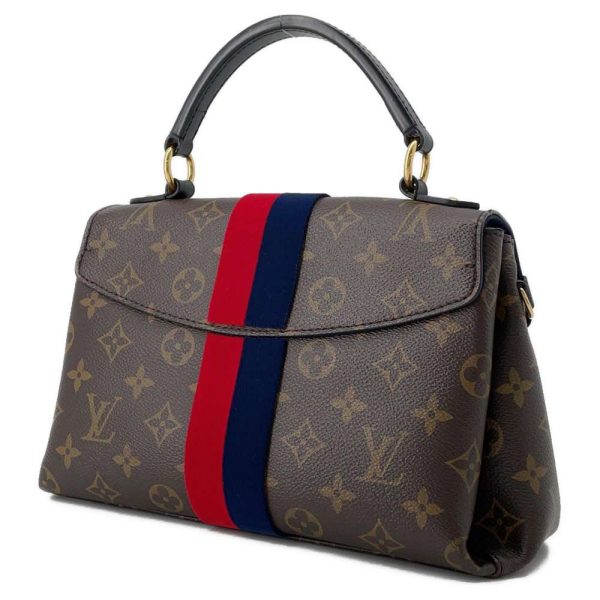 9488168 02 Louis Vuitton Georges BB 2way Shoulder Bag Red Navy