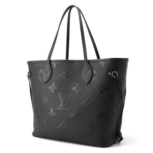 9492349 02 Louis Vuitton Neverfull MM Tote Shoulder Bag Black