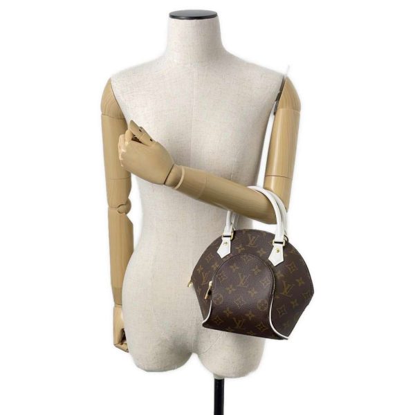 9499065 04 Louis Vuitton Ellipse BB 2way Shoulder Bag Brown