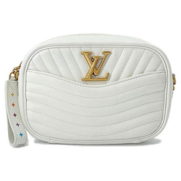 9499072 01 Louis Vuitton Wave Mini Camera Shoulder Bag White