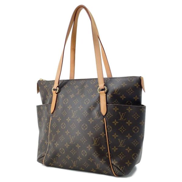 9506541 02 Louis Vuitton Totally MM Tote Shoulder Bag Brown