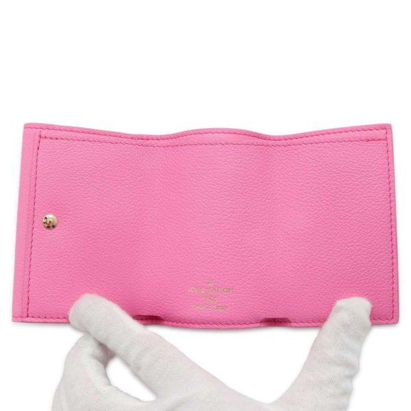 9513280 04 Louis Vuitton Portefeuille Rock Mini Trifold Wallet Hot Pink