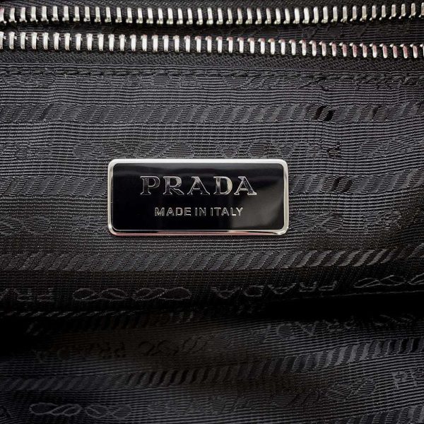 9520820 08 Prada soft terry pile Tote Bag