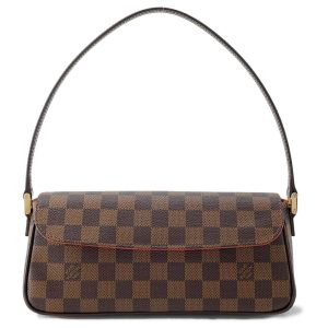 9533646 01 Louis Vuitton Palermo PM 2way Shoulder Bag Brown