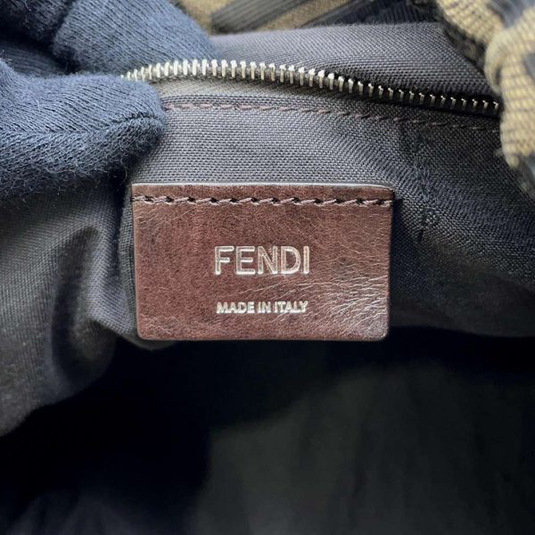 9536586 15 Fendi Zucca Drawstring Rucksack Backpack