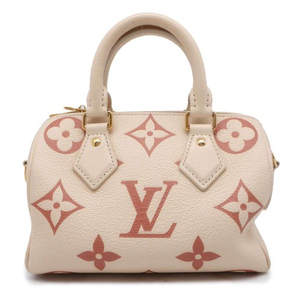 9537408 01 Louis Vuitton Speedy Bandouliere 20 2way Handbag Cream