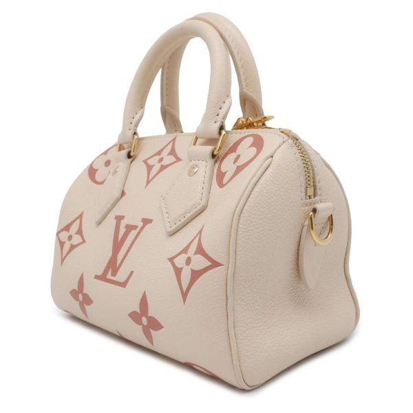 9537408 02 Louis Vuitton Speedy Bandouliere 20 2way Handbag Cream