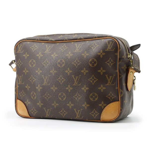 9537637 02 Louis Vuitton Monogram Nile Shoulder Bag Brown