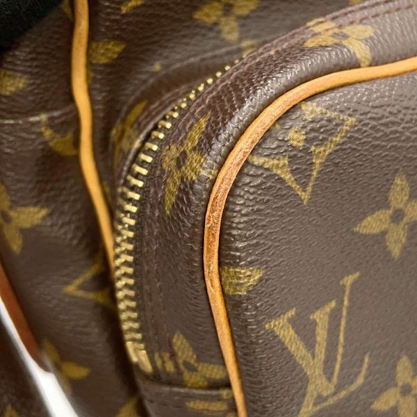 9537637 12 Louis Vuitton Monogram Nile Shoulder Bag Brown