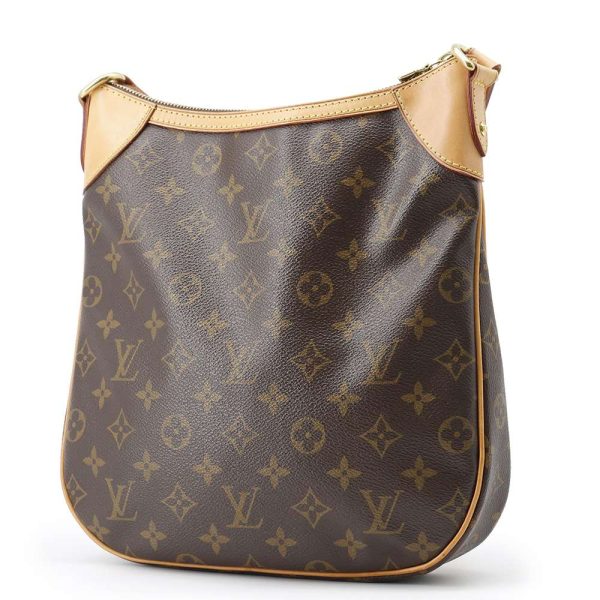 9537644 02 Louis Vuitton Odeon PM Crossbody Shoulder bag Brown