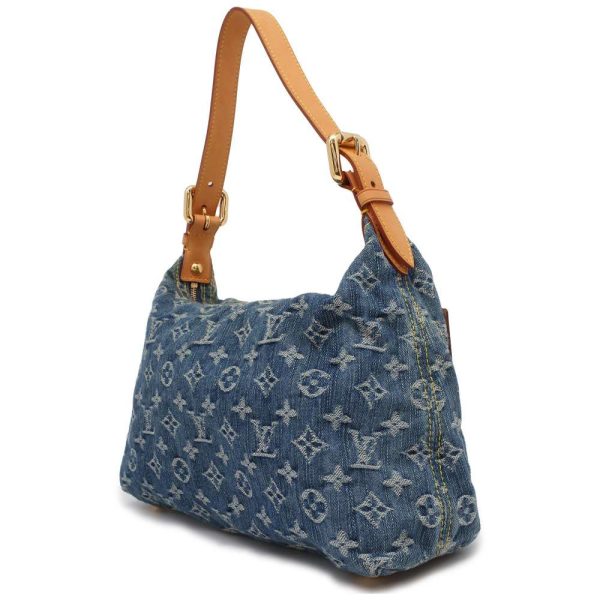 9546172 02 Louis Vuitton Baggy 2way Monogram Shoulder Bag BlueYellow