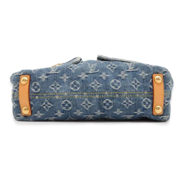 9546172 03 Louis Vuitton Baggy 2way Monogram Shoulder Bag BlueYellow