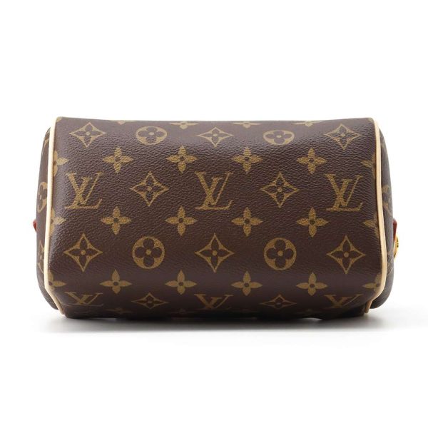 9548947 03 Louis Vuitton Speedy Bandouliere 20 2way Shoulder Bag Beige Red