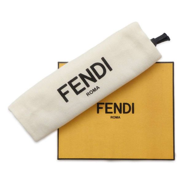 9549067 10 FENDI Baguette Micro Zucca Folding Trifold Wallet