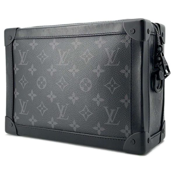 9551121 02 Louis Vuitton Soft Trunk shoulder bag Black