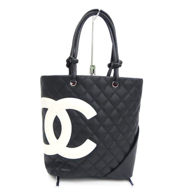 95545 1 Chanel Cambon Line Tote Bag Black