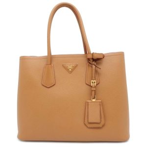 9567382 01 Gucci 2Way Handbag Leather Brown