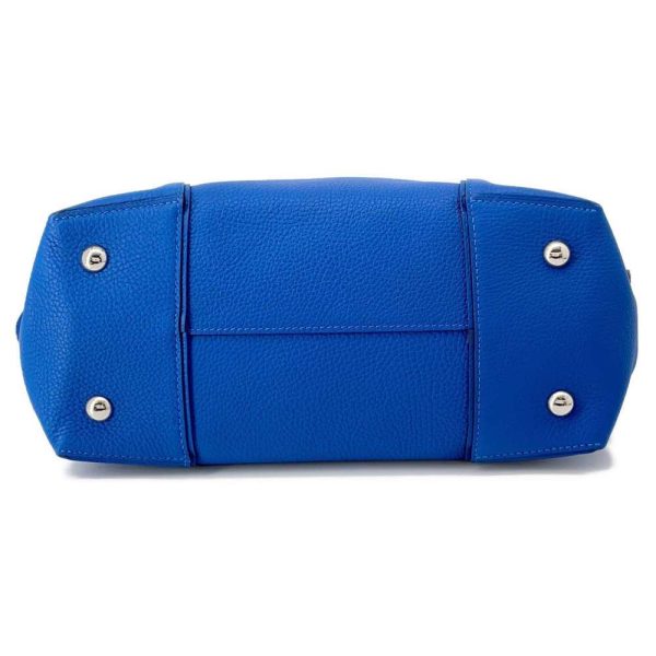 9574625 03 Louis Vuitton Lockit PM 2way Shoulder Bag Blue