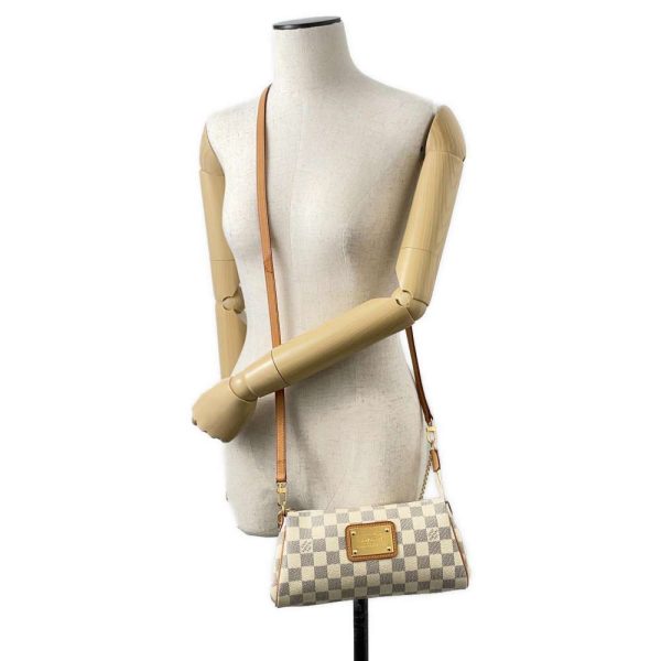 Louis Vuitton Eva Clutch Shoulder Bag Beige - Image 5