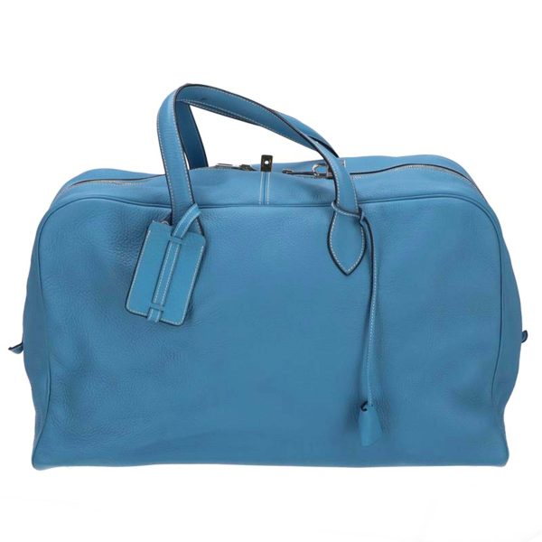 95771 1 Hermes Victoria 50 Blue Jean Taurillon Clemence