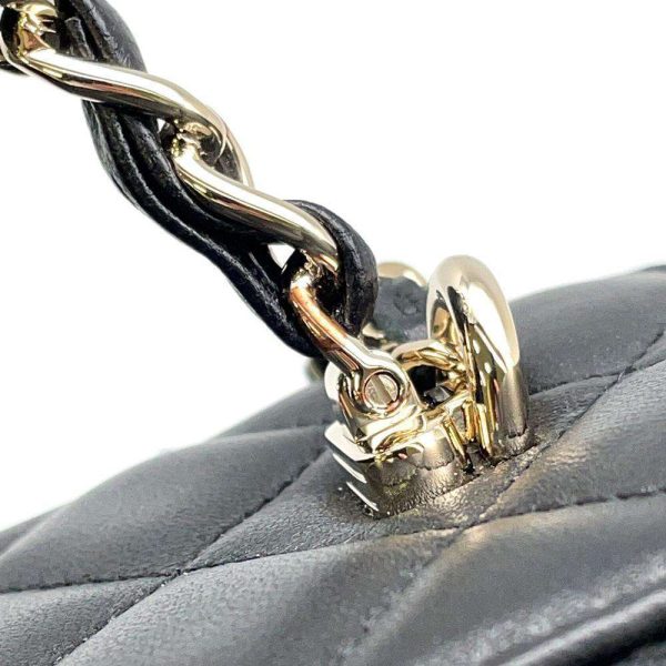 9587687 07 Chanel Chain Shoulder Bag Matelasse Coco Mark Vanity Case Lambskin