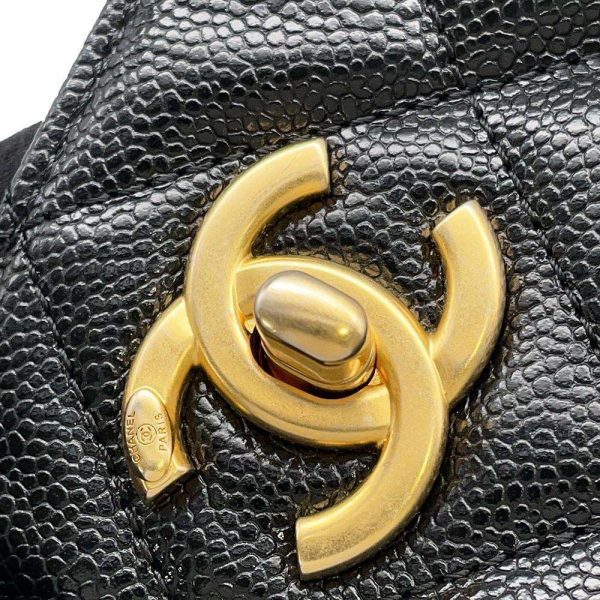 9587694 08 Chanel Chain Shoulder Bag Cocomark Matelasse Caviar Skin