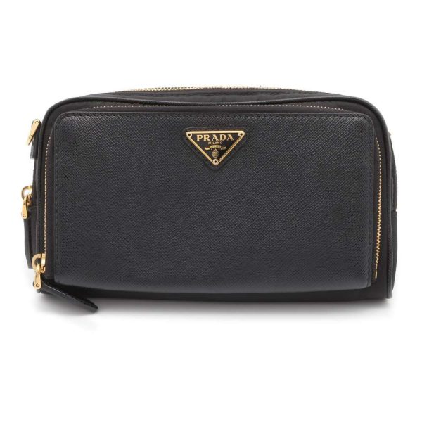 9589919 01 Prada Shoulder Bag Black