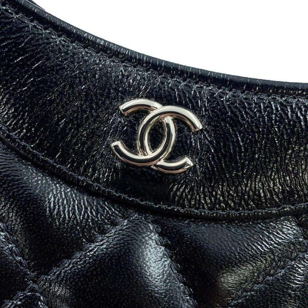 9594579 08 Chanel Handbag Matelasse Coco Mark Mini Shiny Calf Leather Chain Shoulder