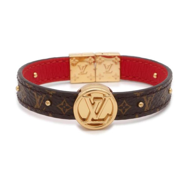 9595125 01 Louis Vuitton Circle Bracelet Reversible BrownRouge