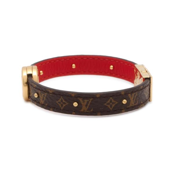 9595125 02 Louis Vuitton Circle Bracelet Reversible BrownRouge