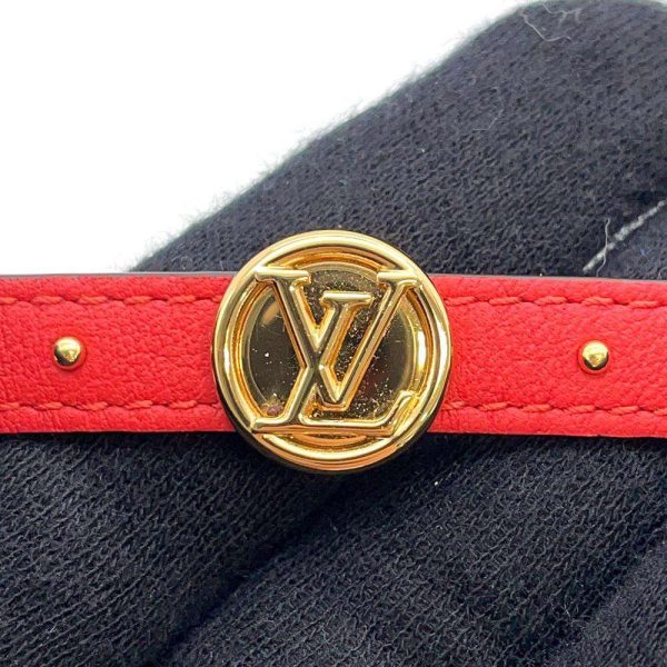 9595125 10 Louis Vuitton Circle Bracelet Reversible BrownRouge