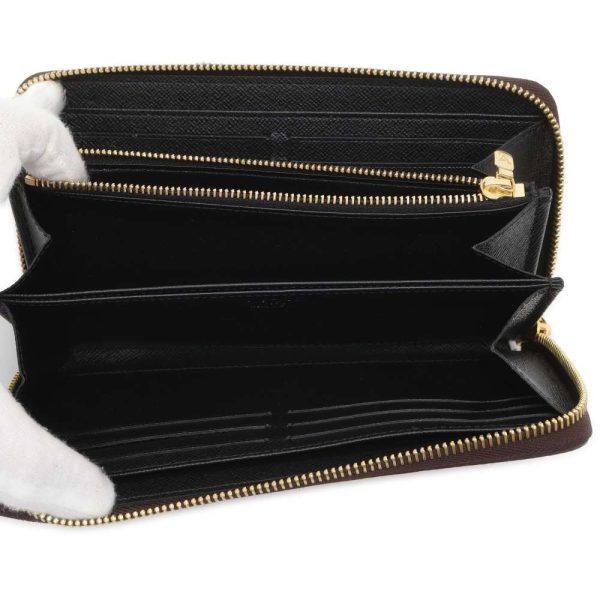 9603561 04 Louis Vuitton Zippy Long Wallet Noir