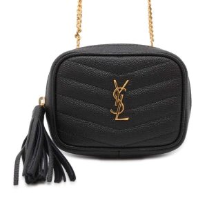 9604742 01 Prada Calf Leather Shoulder Bag Black