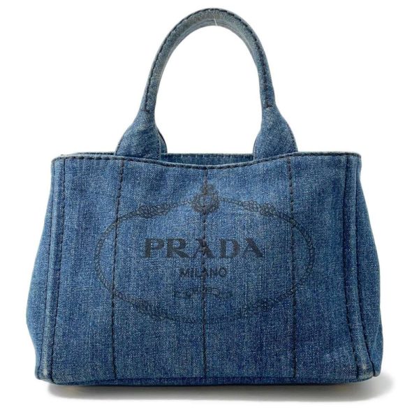 9605190 01 Prada CANAPA 2way tote bag black