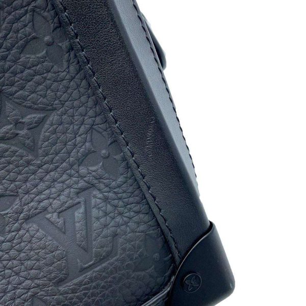 9605602 08 Louis Vuitton Soft Trunk shoulder bag Noir